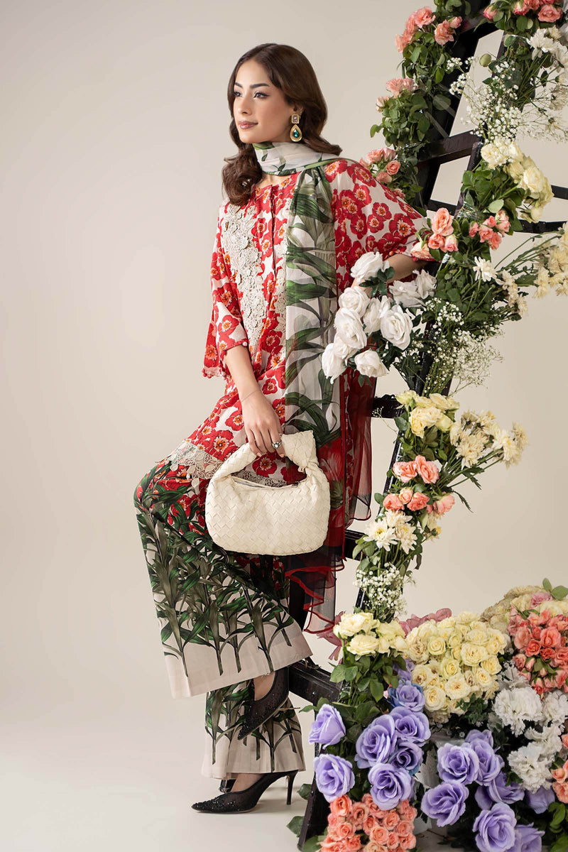 3 Piece Embroidered Lawn Suit