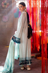 3 Piece Unstitched Lacquer Printed Lawn Suit