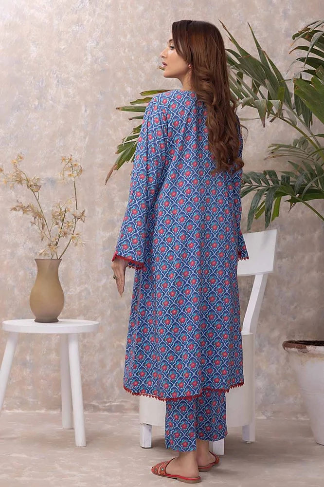 2 Piece Linen Unstitched Suit