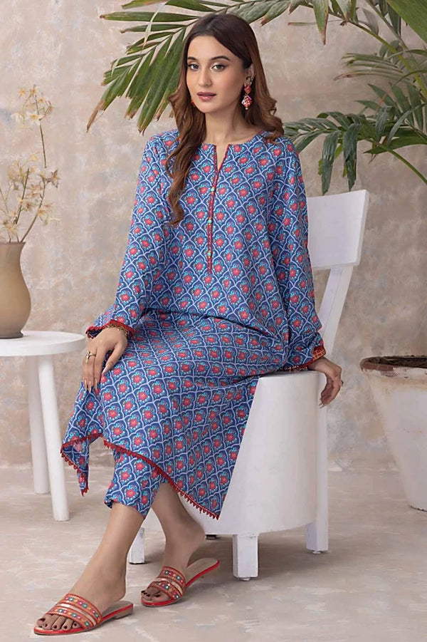 2 Piece Linen Unstitched Suit