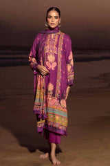 3 Piece Digital Printed Cotail Linen Unstitched Suit