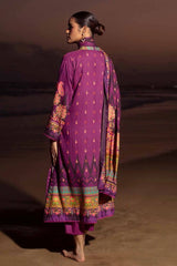 3 Piece Digital Printed Cotail Linen Unstitched Suit