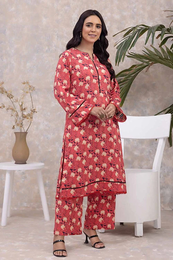 2 Piece Linen Unstitched Suit