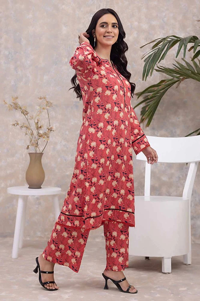 2 Piece Linen Unstitched Suit