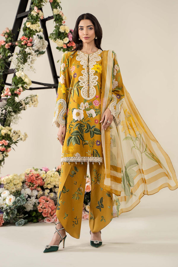 3 Piece Embroidered Lawn Suit