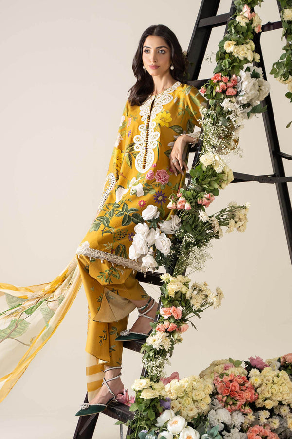 3 Piece Embroidered Lawn Suit