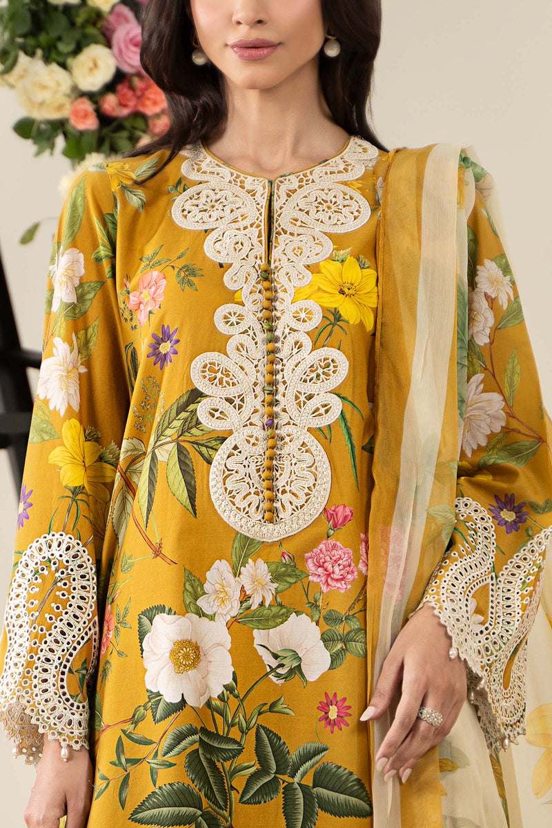 3 Piece Embroidered Lawn Suit