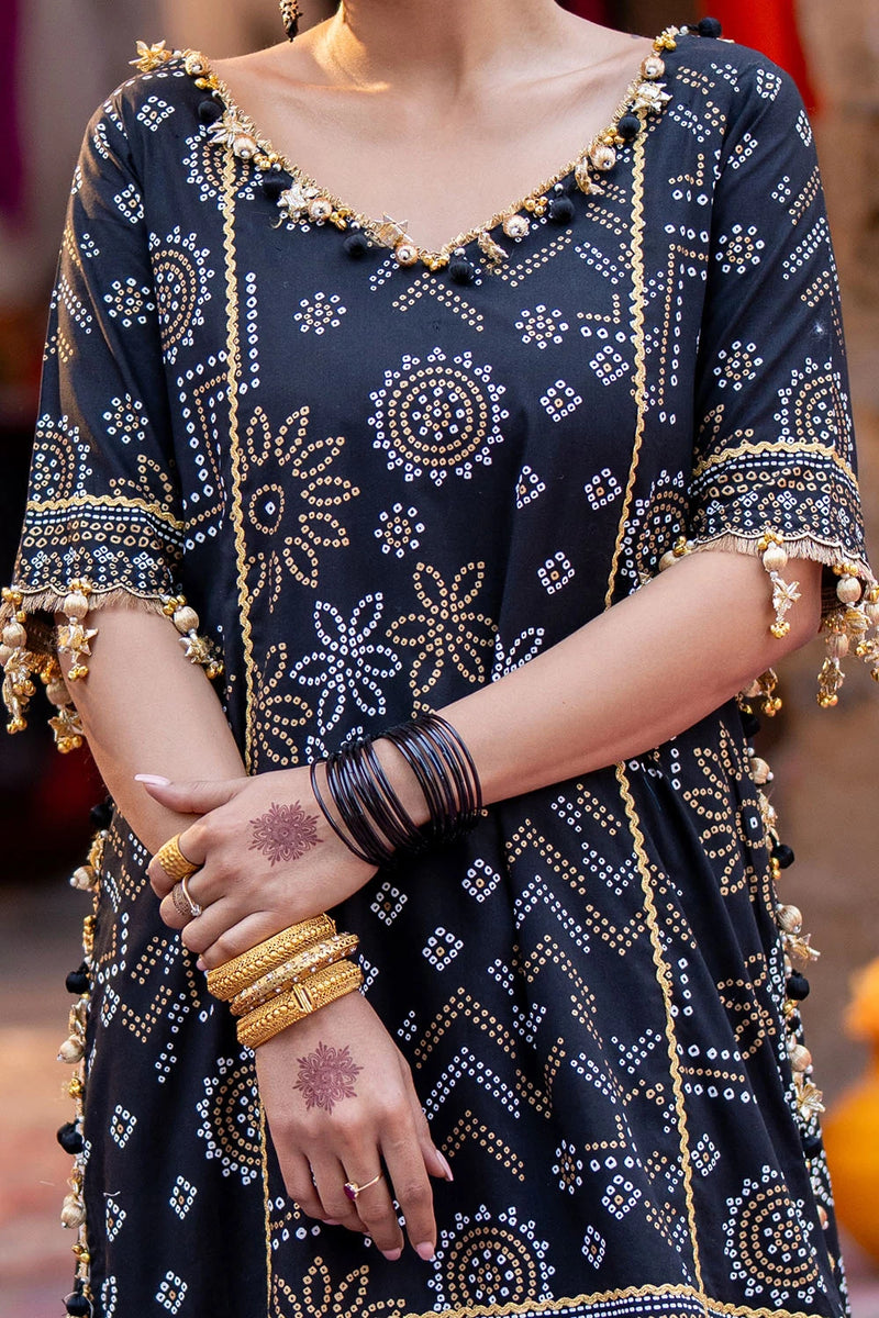 2 Piece Unstitched Gold Lacquer Printed Lawn Chunri