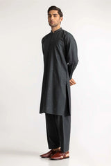 Green Embroidered Suit