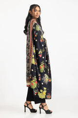 2 Piece Linen Printed Suit