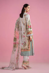 3 Piece Embroidered Lawn Suit