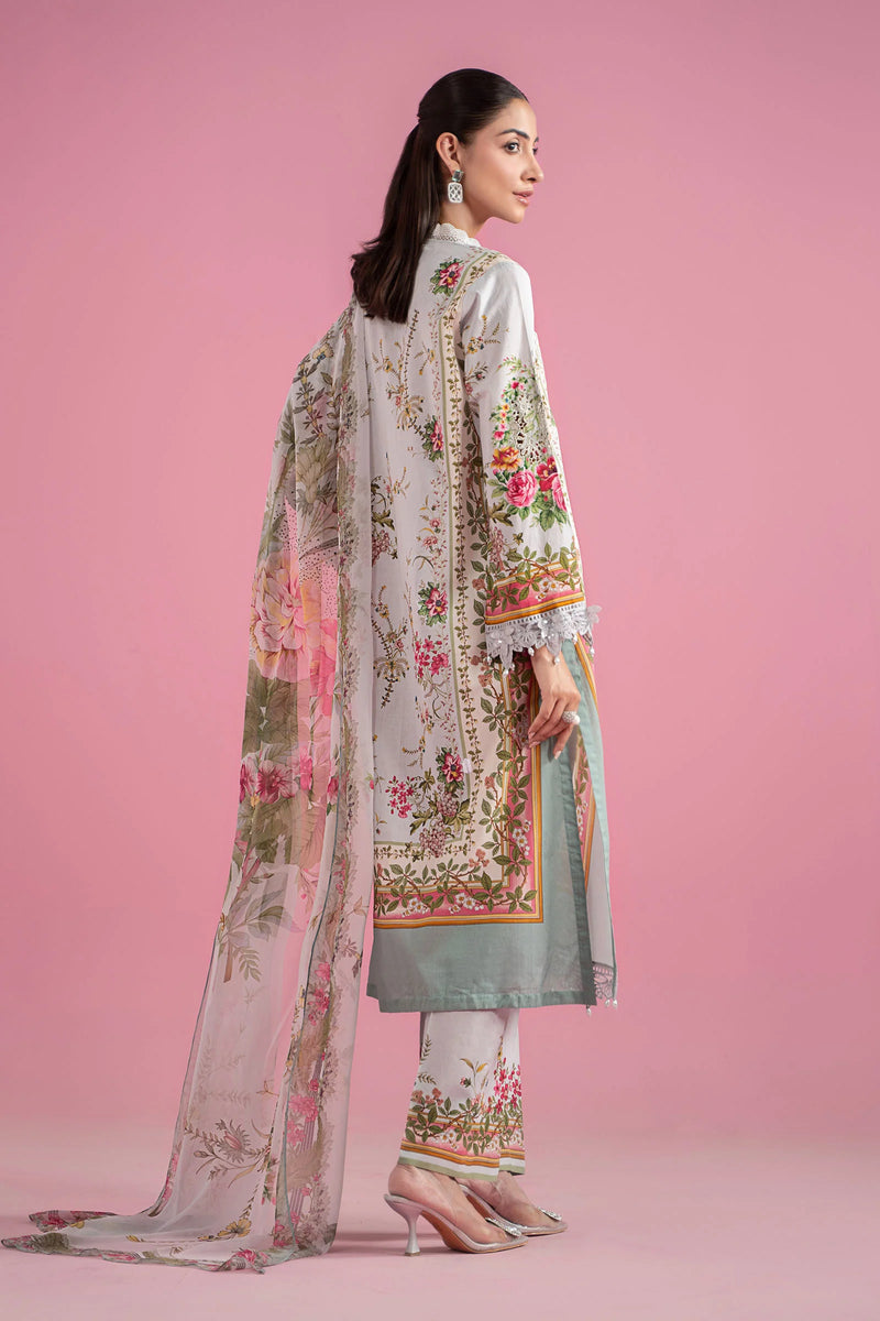 3 Piece Embroidered Lawn Suit