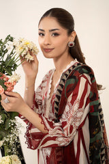 3 Piece Embroidered Lawn Suit