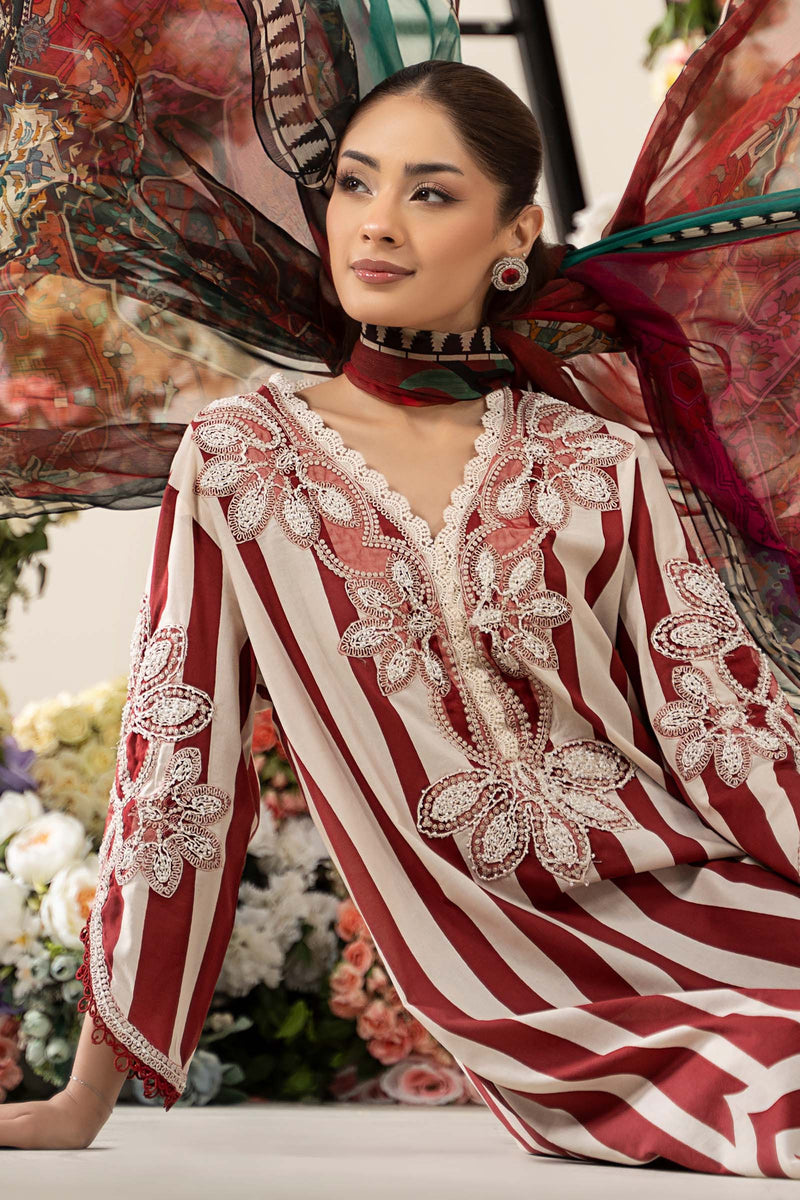 3 Piece Embroidered Lawn Suit