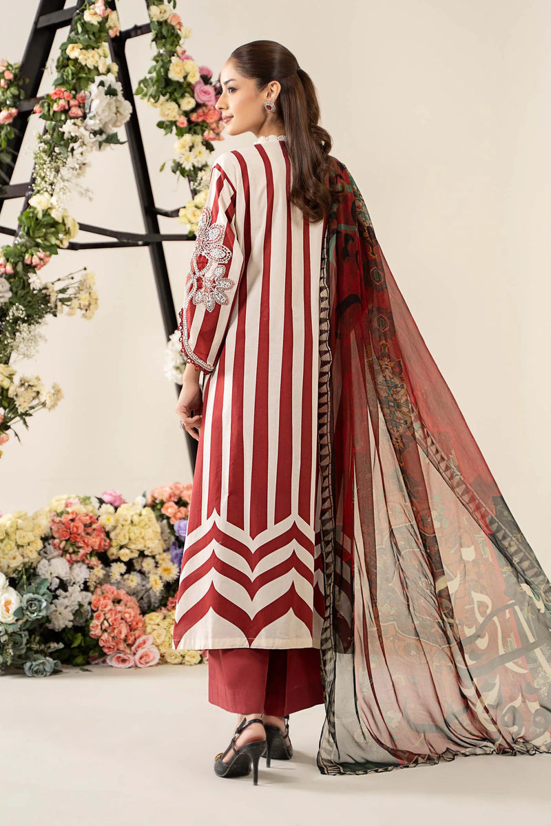 3 Piece Embroidered Lawn Suit