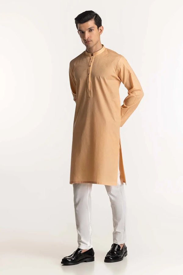 Peach Styling Kurta