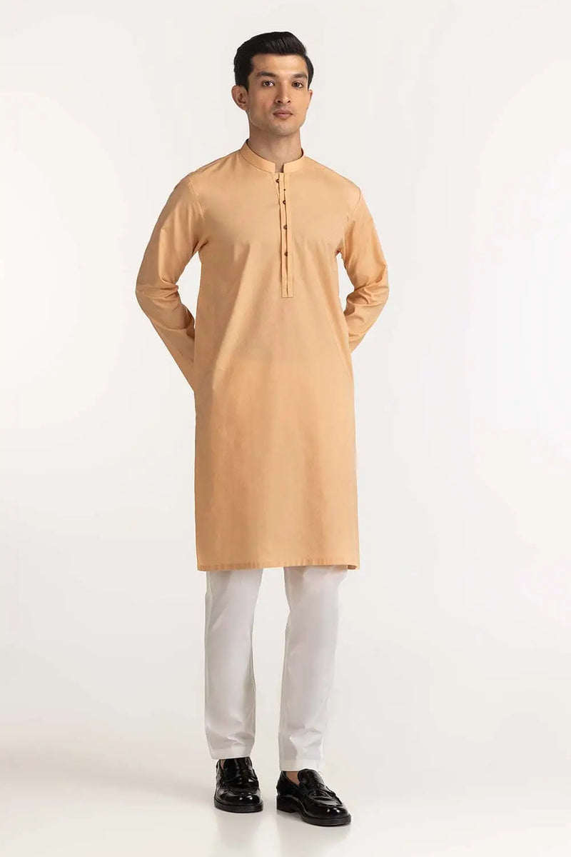 Peach Styling Kurta