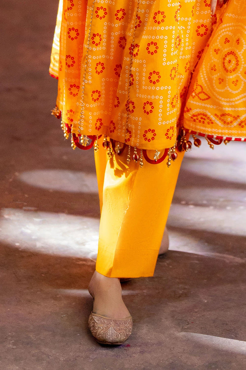 3 Piece Unstitched Printed Lawn Chunri
