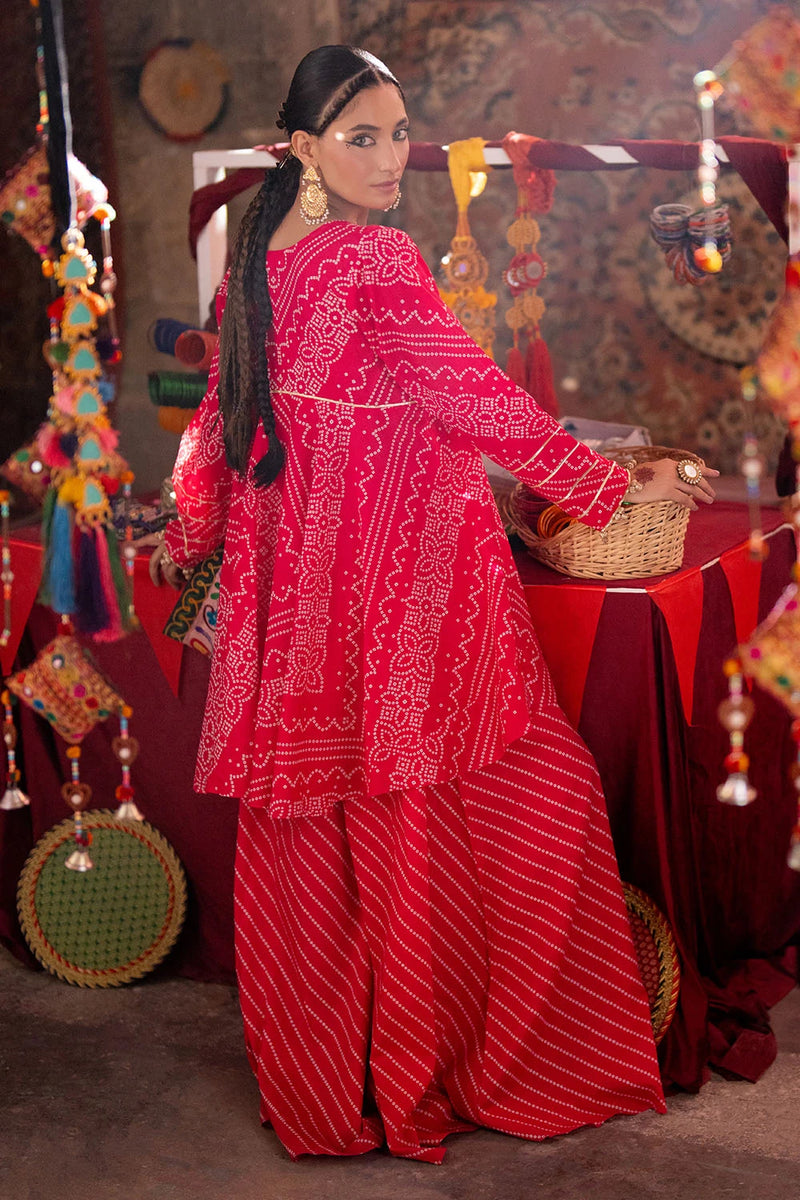 2 Piece Unstitched Printed Lawn Chunri