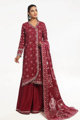 3 Piece Unstitched Lacquer Printed Lawn Suit