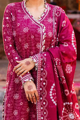 3 Piece Unstitched Lacquer Printed Lawn Suit