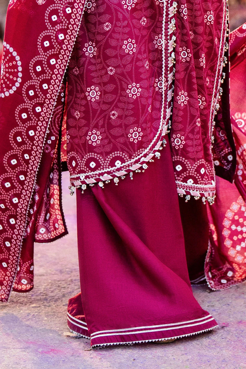 3 Piece Unstitched Lacquer Printed Lawn Suit