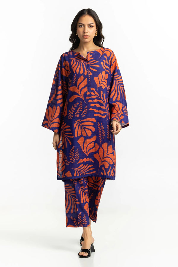 Textured Dobby Printed Co-Ord Set