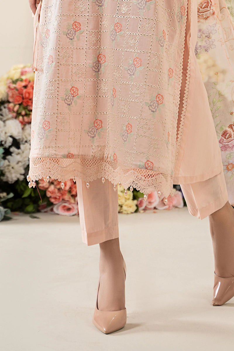 3 Piece Embroidered Lawn Suit