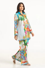 Textured Dobby Printed Co-Ord Set