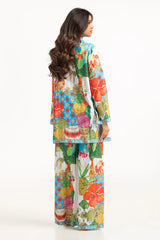 Textured Dobby Printed Co-Ord Set