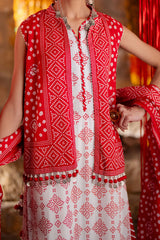 3 Piece Unstitched Printed Lawn Suit