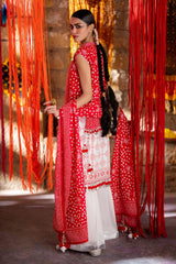 3 Piece Unstitched Printed Lawn Suit