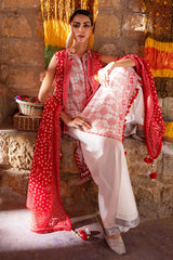 3 Piece Unstitched Printed Lawn Suit