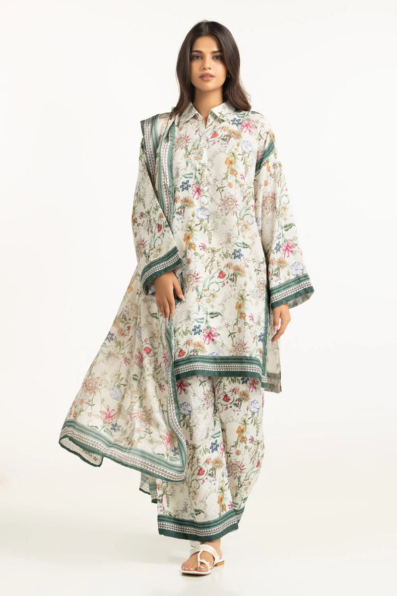 Textured Dobby Printed Co-Ord Set