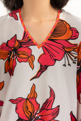 Poly Cambric Printed Co-Ord Set