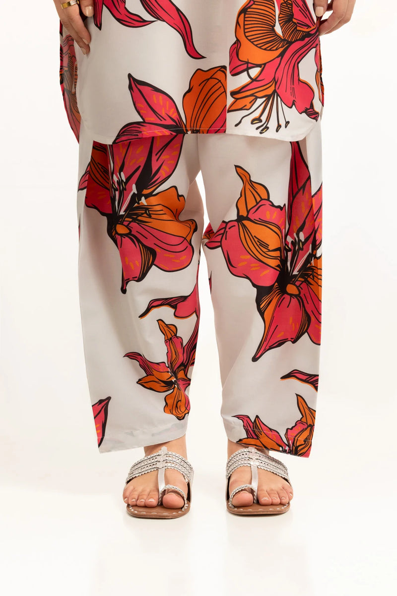 Poly Cambric Printed Co-Ord Set