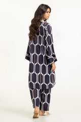 Textured Dobby Printed Co-Ord Set