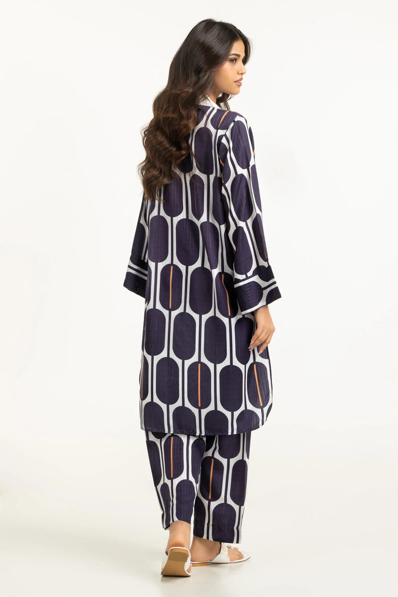 Textured Dobby Printed Co-Ord Set