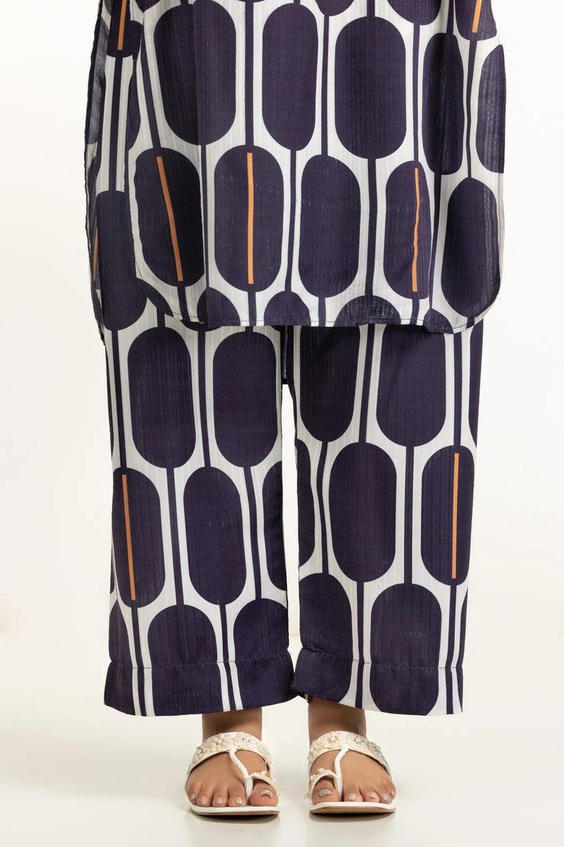 Textured Dobby Printed Co-Ord Set