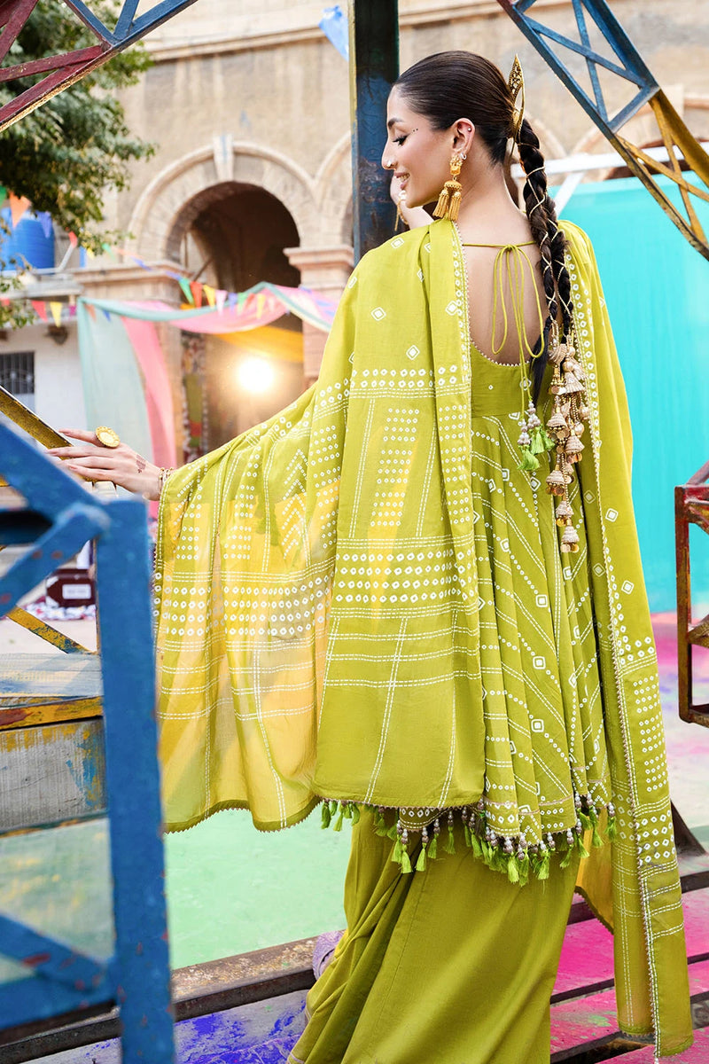 3 Piece Unstitched Lacquer Printed Lawn Suit