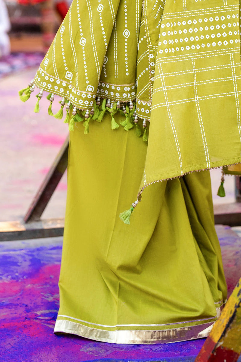 3 Piece Unstitched Lacquer Printed Lawn Suit
