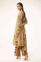 2 Piece Unstitched Printed Linen