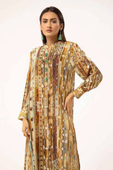 2 Piece Unstitched Printed Linen