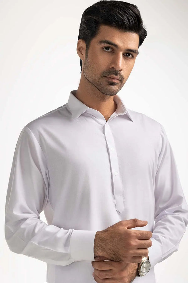 White Basic Suit