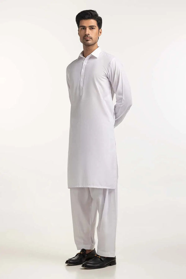 White Basic Suit