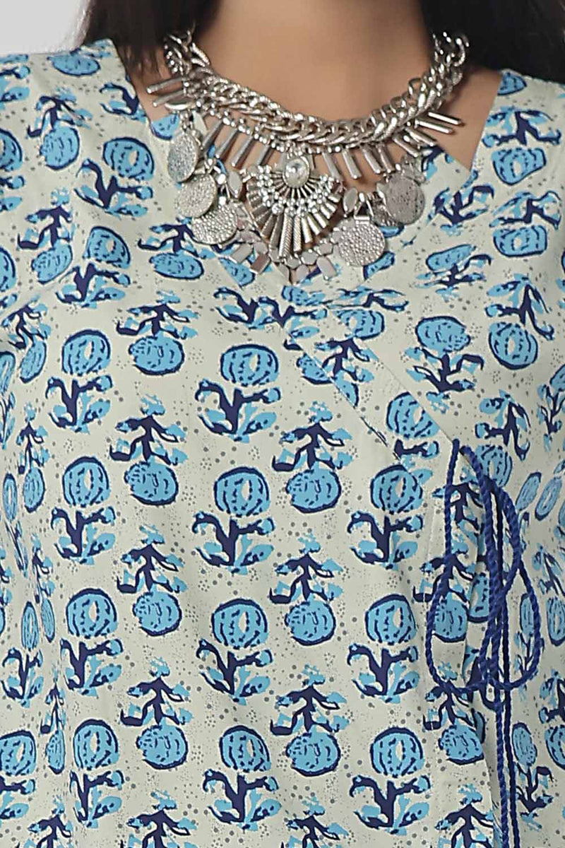 3 Piece Unstitched Printed Cotton Linen Suit