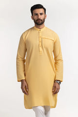 Yellow Basic Kurta